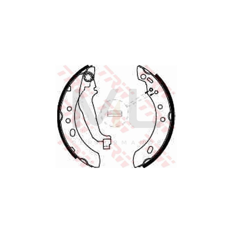 TRW GS8527 Brake Shoe Set for NISSAN Micra II Hatchback (K11) | ML Performance Car Parts