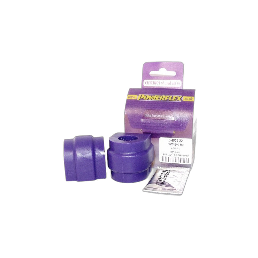 Powerflex PFR5-4609-22 BMW E53 X5 Rear Anti Roll Bar Bush 22mm | ML Performance UK Car Parts
