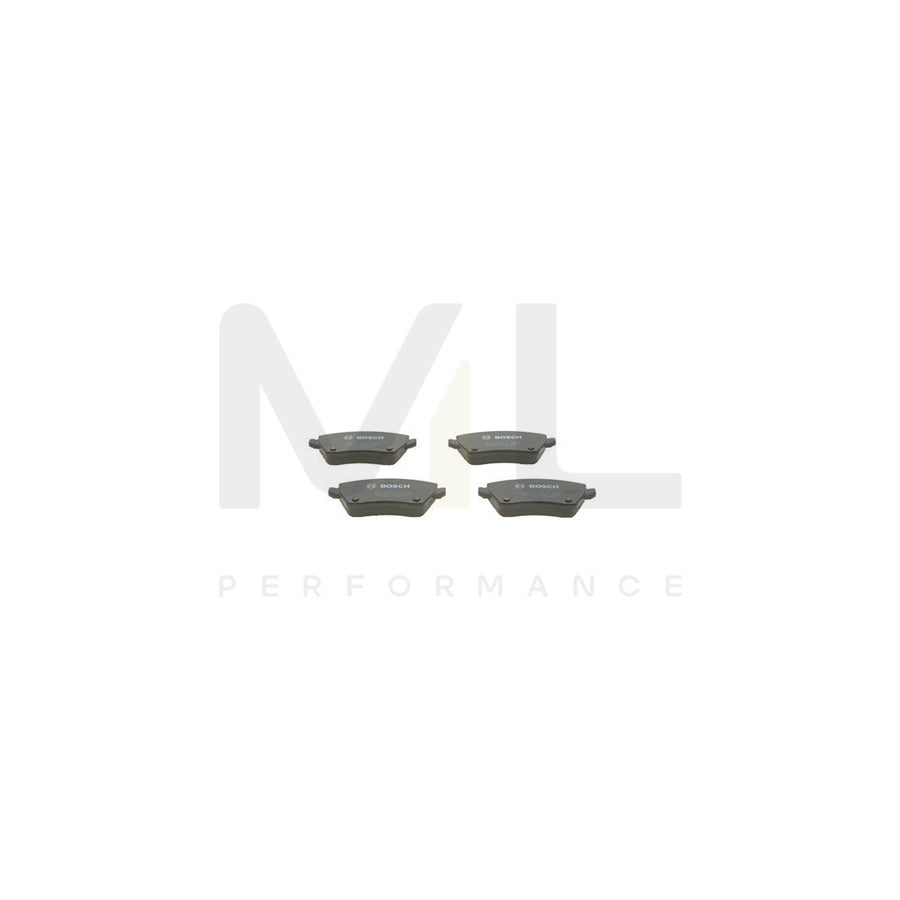 Bosch 0986495414 Brake Pad Set With Anti-Squeak Plate, With Mounting Manual BP2229 | ML Performance Car Parts