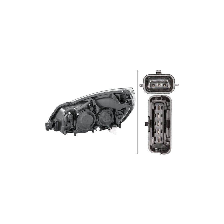 Hella 1EB 008 453-101 Headlight For Renault Espace IV (JK)