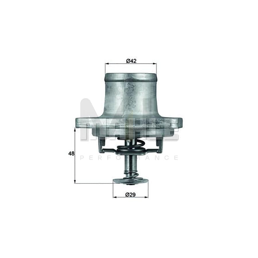 MAHLE ORIGINAL TI 48 80D Engine thermostat Opening Temperature: 80��C, with seal | ML Performance Car Parts
