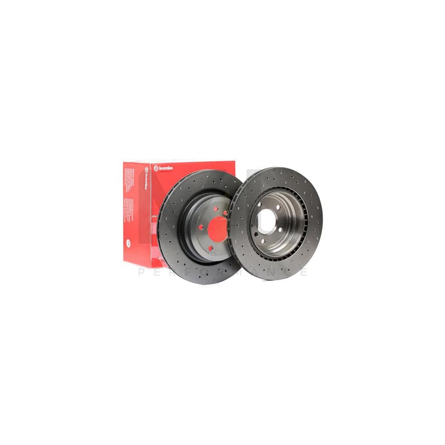 BREMBO XTRA LINE 09.A270.1X Brake Disc Perforated / Vented, Coated, High-carbon, with bolts/screws | ML Performance Car Parts