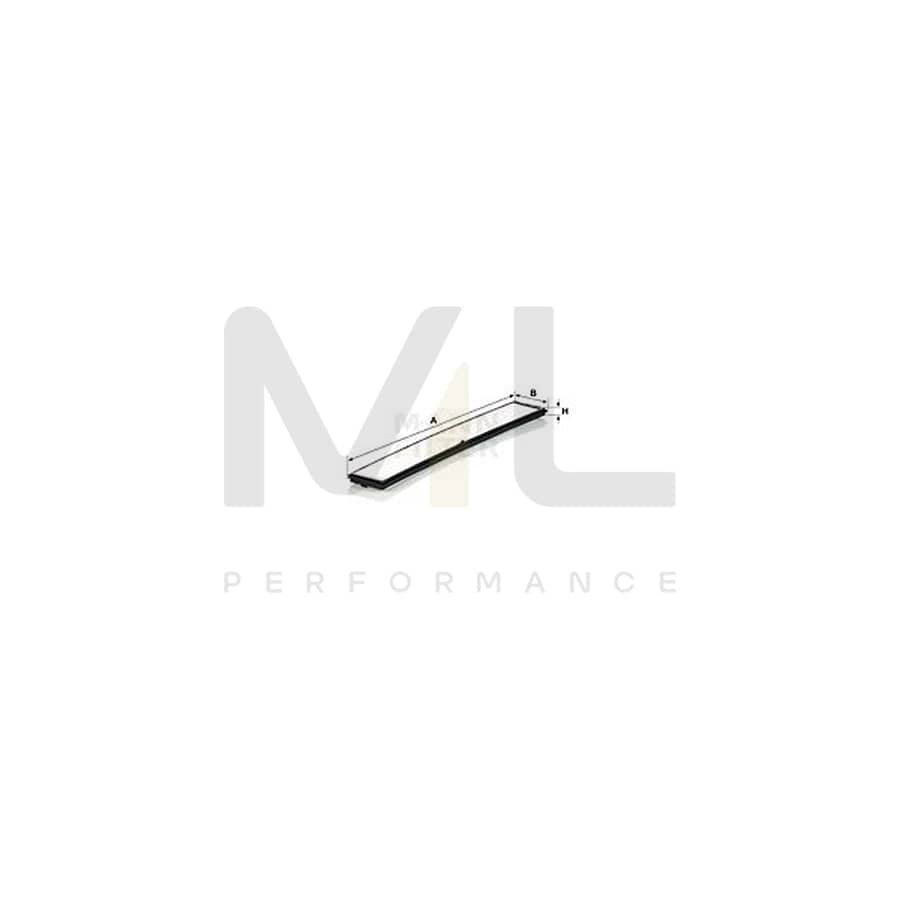 MANN-FILTER CU 6724 Pollen filter Particulate Filter