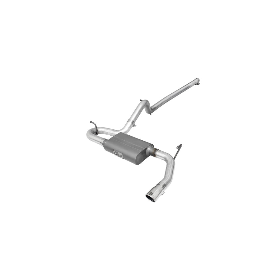 aFe 49-08045-P Cat-Back Exhaust System Jeep Wrangler (JK) 07-18 V6-3.6L/3.8L | ML Performance US Car Parts