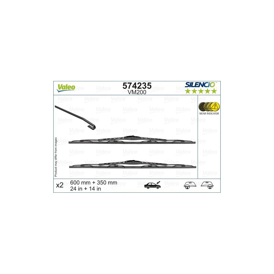 Valeo 574235 Wiper Blade | ML Performance US Car Parts