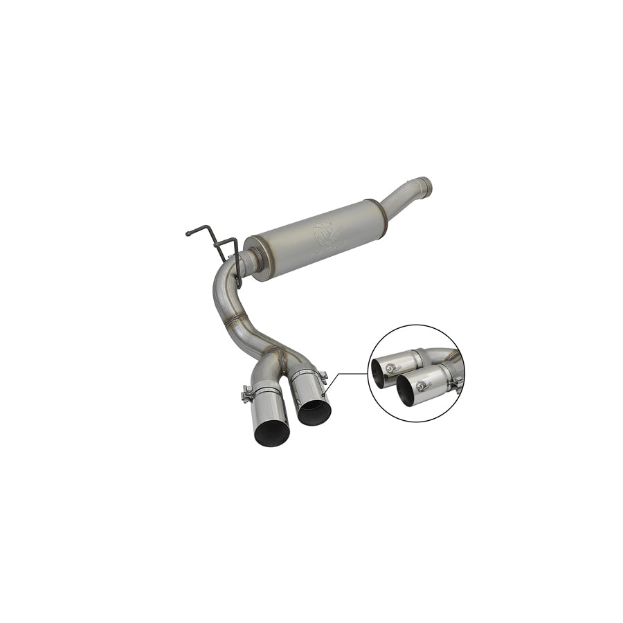 aFe 49-42057-P Cat-Back Exhaust System RAM 2500/3500 14-18 V8-6.4L HEMI | ML Performance US Car Parts