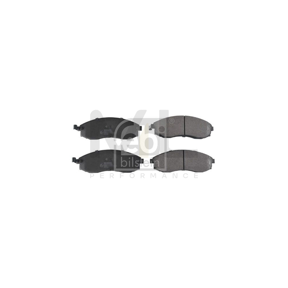 Febi Bilstein 116322 Brake Pad Set For Mitsubishi L200 Iii Pickup (K6) Front Axle, With Acoustic Wear Warning