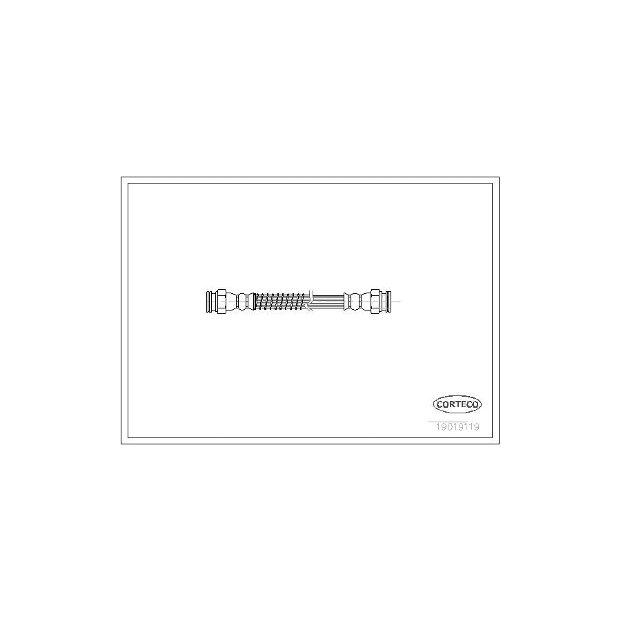 Corteco 19019119 Brake Hose