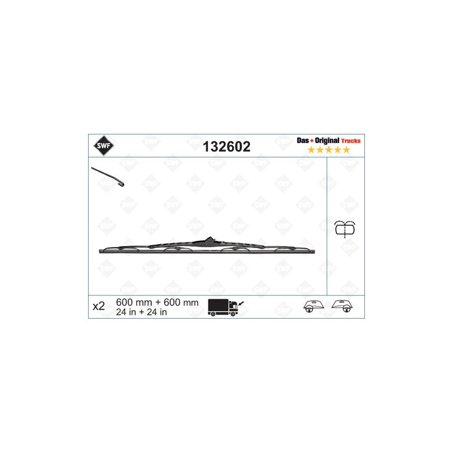 Swf Original 132602 Wiper Blade | ML Performance US Car Parts