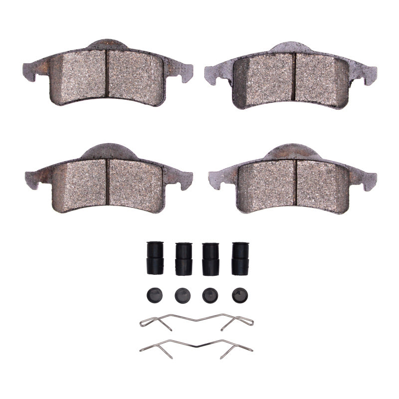 DFC 99-04 Jeep Grand Cherokee Rear 4000 HybriDynamic Brake Pads and Hardware Kit
