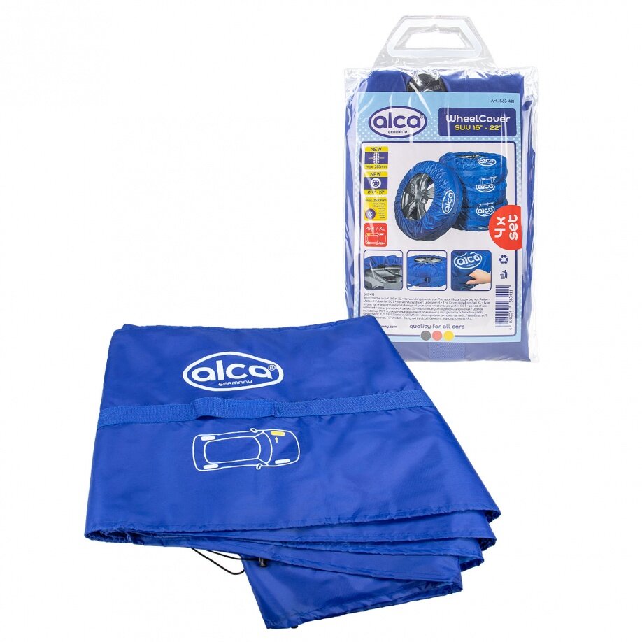 Heyner A563400 Wheel Tyre Storage Bags Set Of 4 Size 13''-18''
