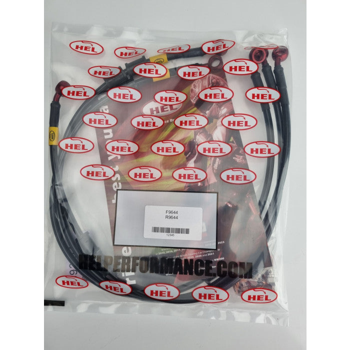 HEL Performance CL-HBK9644 Full Length Race Braided Brake Lines