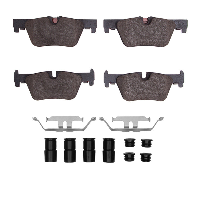 R1 Concepts R1 2012-2021 BMW 328I GT xDrive Rear R1 Semi Met Pads & Hardware Kit