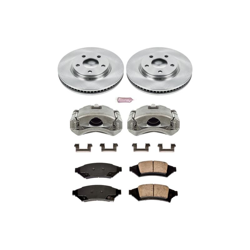 PowerStop Power Stop 2004 Pontiac Grand Prix Front Autospecialty Brake Kit w/Calipers