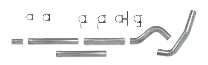 Diamond Eye Performance Diamond Eye KIT 4in Catback MFLR RPLCMENT PIPE Single AL: 94-97 FORD 7.3L F250/F350 PWRSTROKE