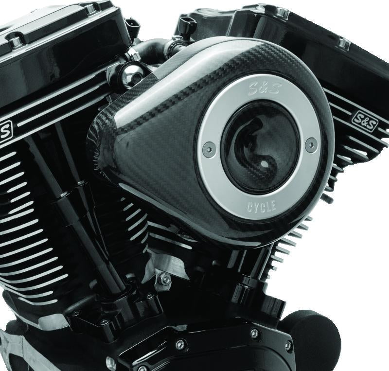 S&S Cycle Air Cleaner Cover For All Stealth Applications - Carbon Fiber