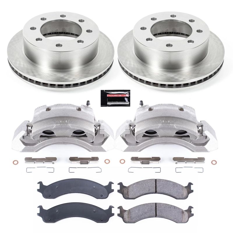PowerStop Power Stop 00-02 Dodge Ram 3500 Front Autospecialty Kit w/Cals