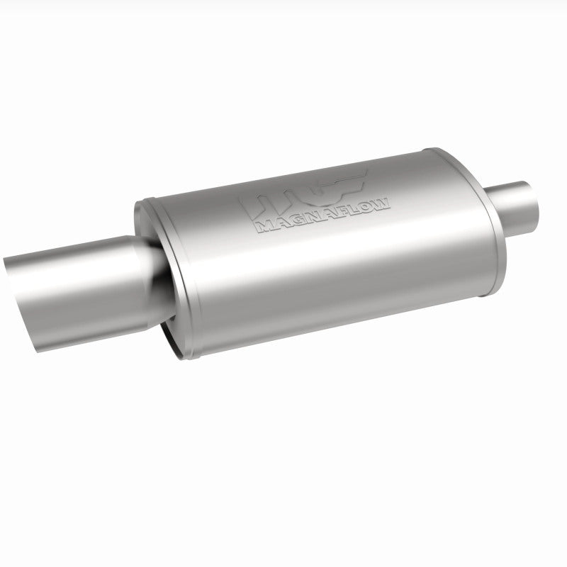 MagnaFlow Muffler W/Tip Mag SS 14X5X8 2.25/4.