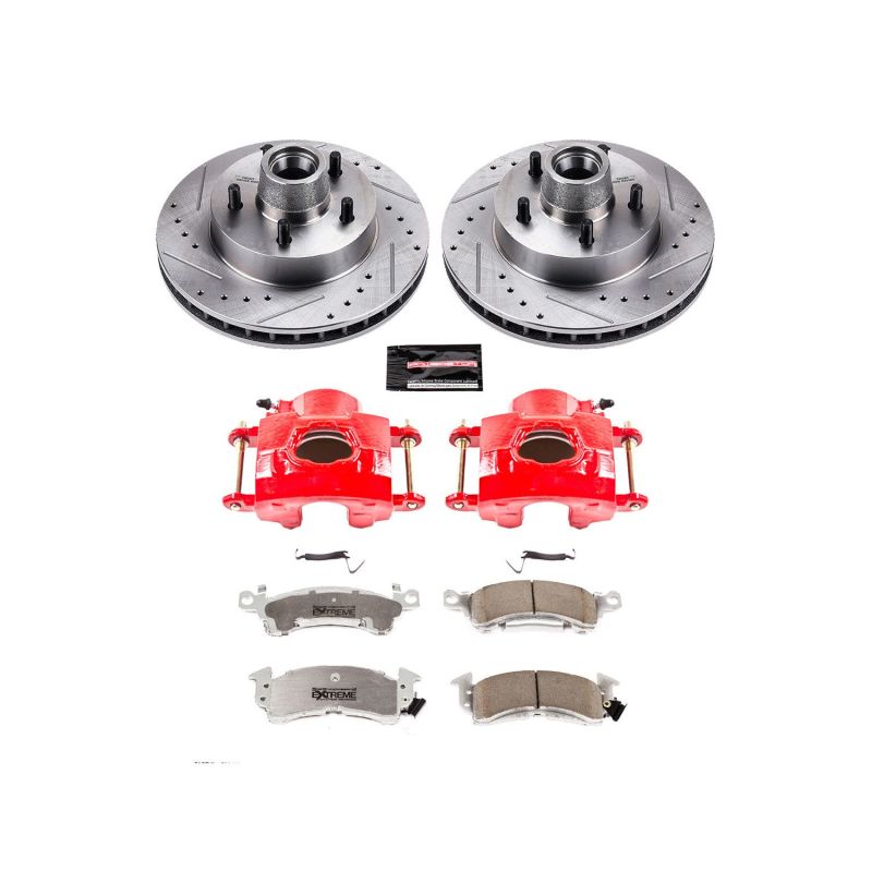 PowerStop Power Stop 93-96 Cadillac Fleetwood Front Z26 Street Kit w/Cals