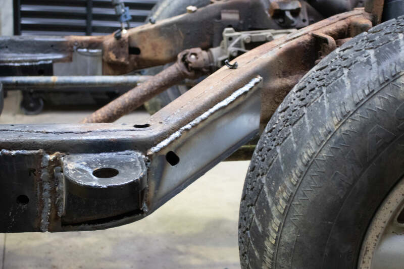 Rustbuster Front Frame Section Right Side