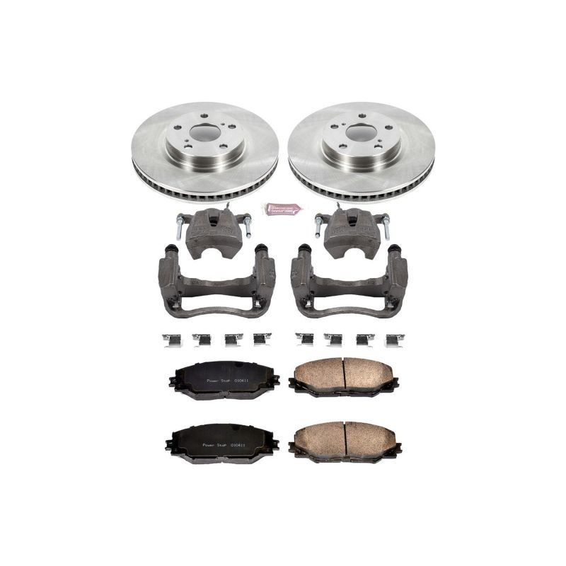 PowerStop Power Stop 09-10 Pontiac Vibe Front Autospecialty Brake Kit w/Calipers