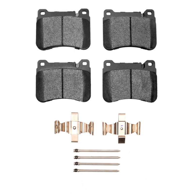 R1 Concepts R1 05-11 Mercedes-Benz SLK350 Front Semi Met Pads & Hardware Kit