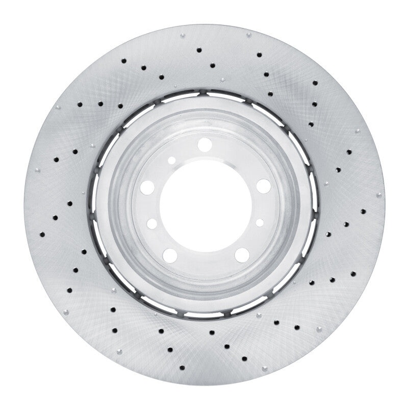 DFC 10-11 Porsche 911 Left Rear Drilled Hi-Carbon Alloy Geomet Coated Rotor