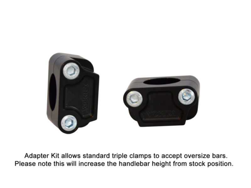 Vortex Racing Oversize Handle Bar Adapter- Black