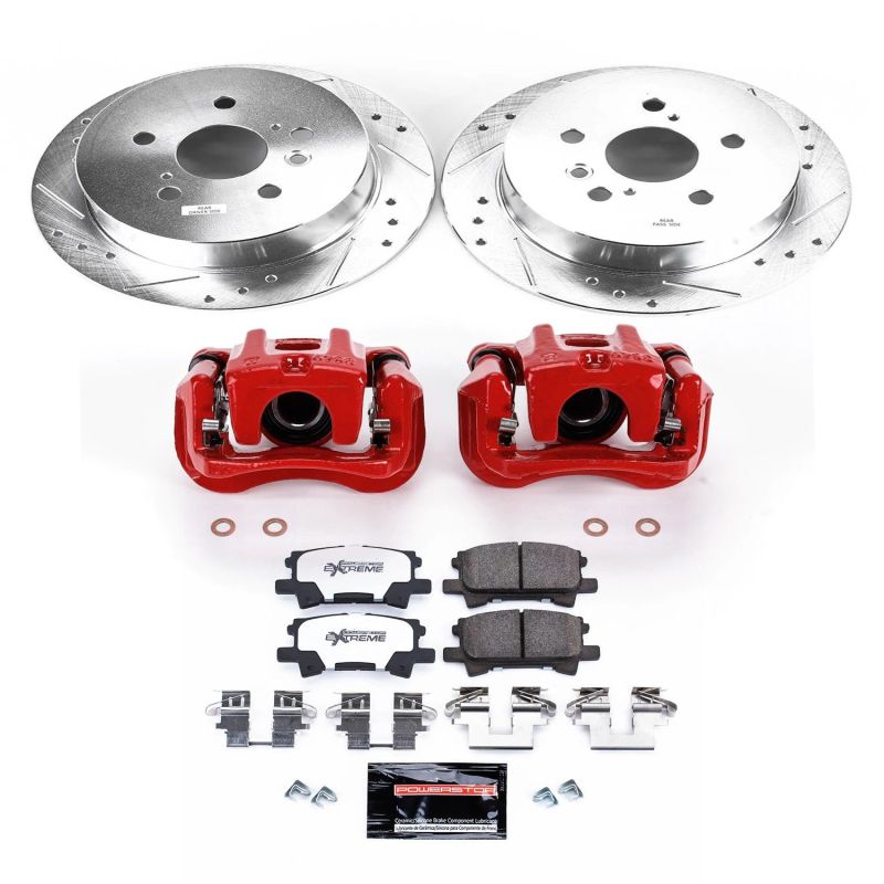 PowerStop Power Stop 04-07 Toyota High Lander Rear Z36 Truck & Tow Brake Kit w/Calipers
