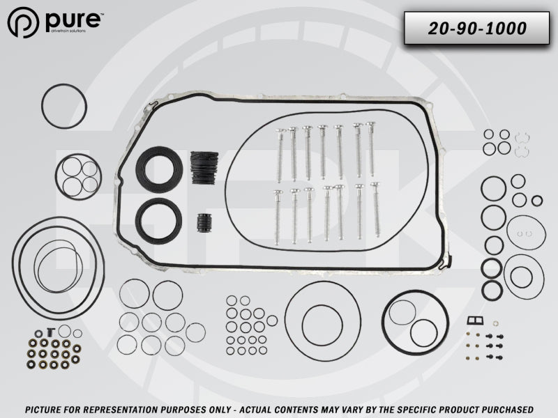 Pure Drivetrain Solutions Pure Drivetrain 8HP70 High Performance Transmission Master Seal Kit - RWD