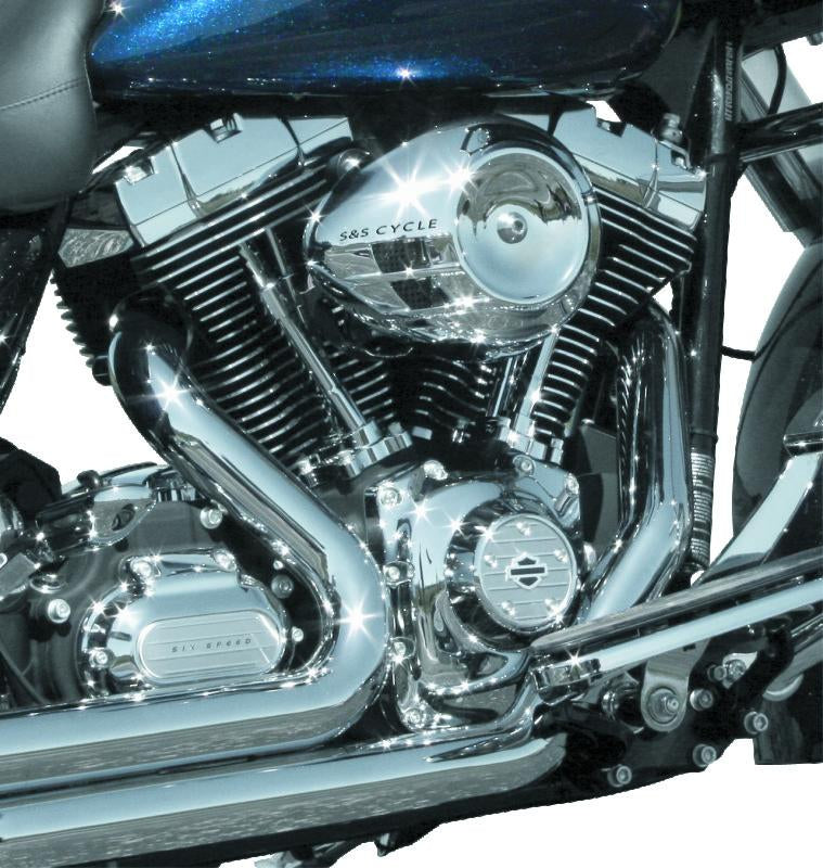 S&S Cycle Air Stream Air Cleaner Cover for all Stealth Applications - Chrome