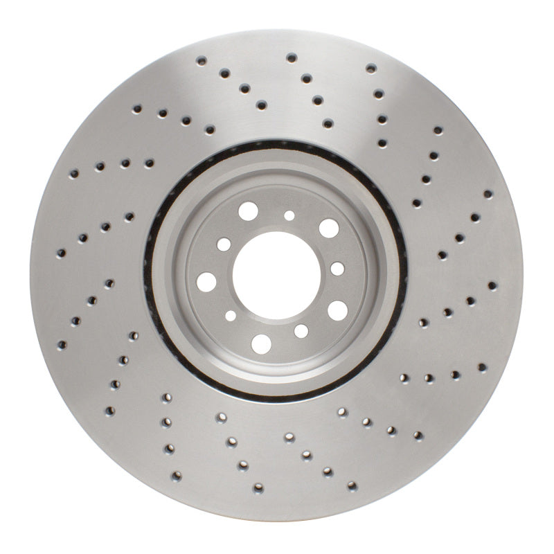 DFC 15-19 BMW X5 Left Front Drilled Brake Rotor