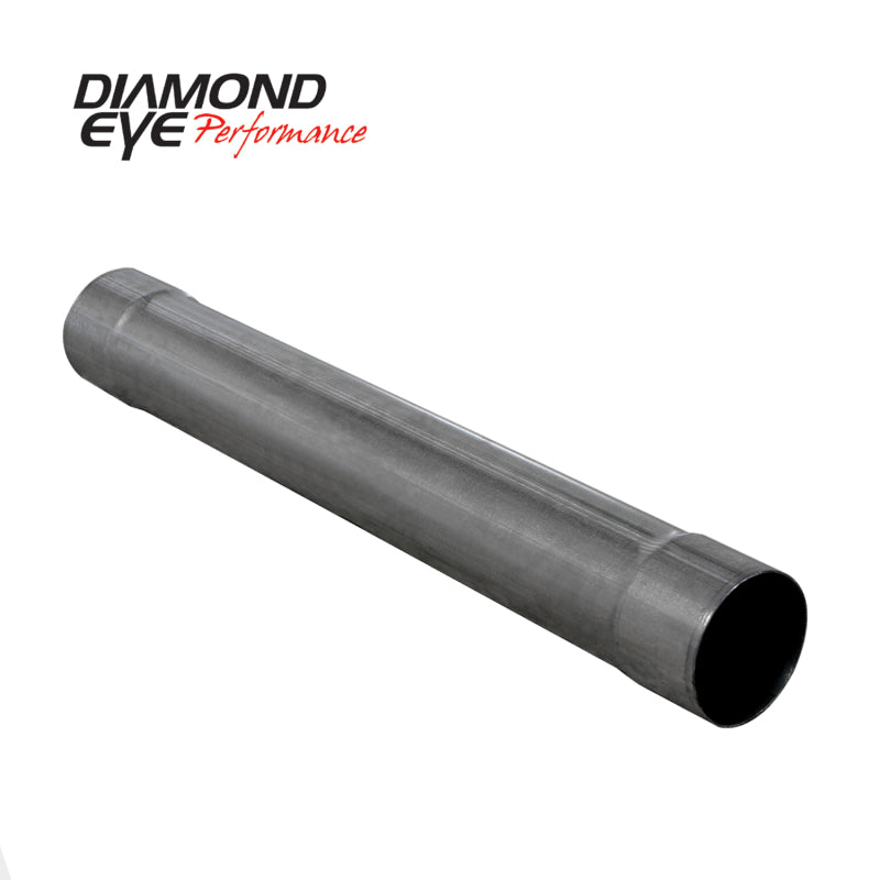 Diamond Eye Performance Diamond Eye Muffler Replacement Pipe 4in 30in LENGTH SS MR400-SS