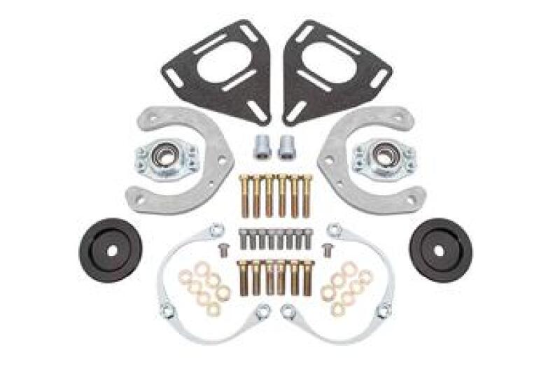 BMR Suspension BMR 16-24 Chevrolet Camaro Caster Camber Plates (Coil-Over Only) - Black Hammertone