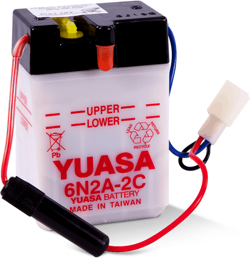 Yuasa Battery Yuasa 6N2A-2C Conventional 6-Volt Battery