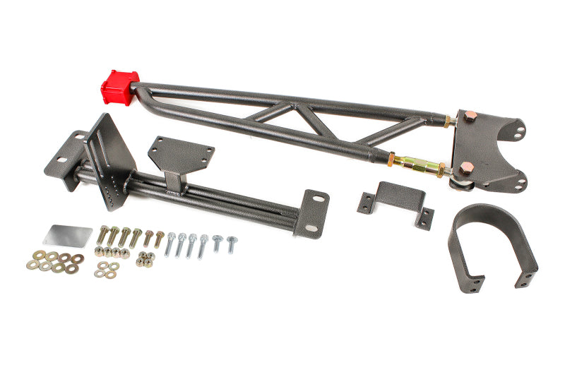 BMR Suspension BMR 93-02 F-Body w/ DSL Torque Arm Tunnel Mount (For Stock Exhaust) - Black Hammertone