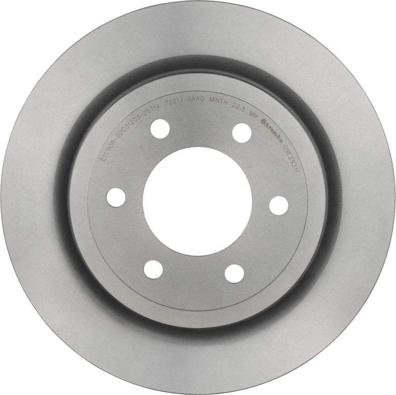 Brembo OE Brembo 08-21 Lexus LX570/Toyota Land Cruiser/08-22 Sequoia/07-21 Tundra Rear UV Coated Rotor