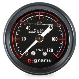 Grams Performance 0-120 PSI Fuel Pressure Gauge