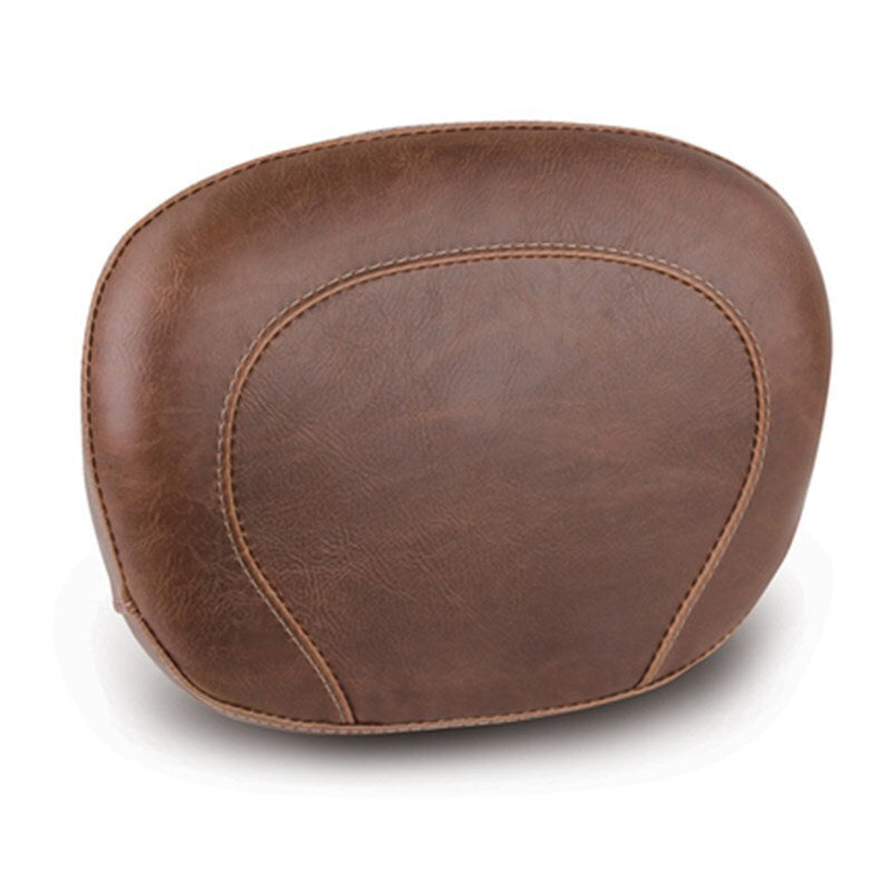 Mustang Motorcycle Mustang 97-21 Harley Touring Sissy Bar Pad (12 inch x 9 inch) - Brown
