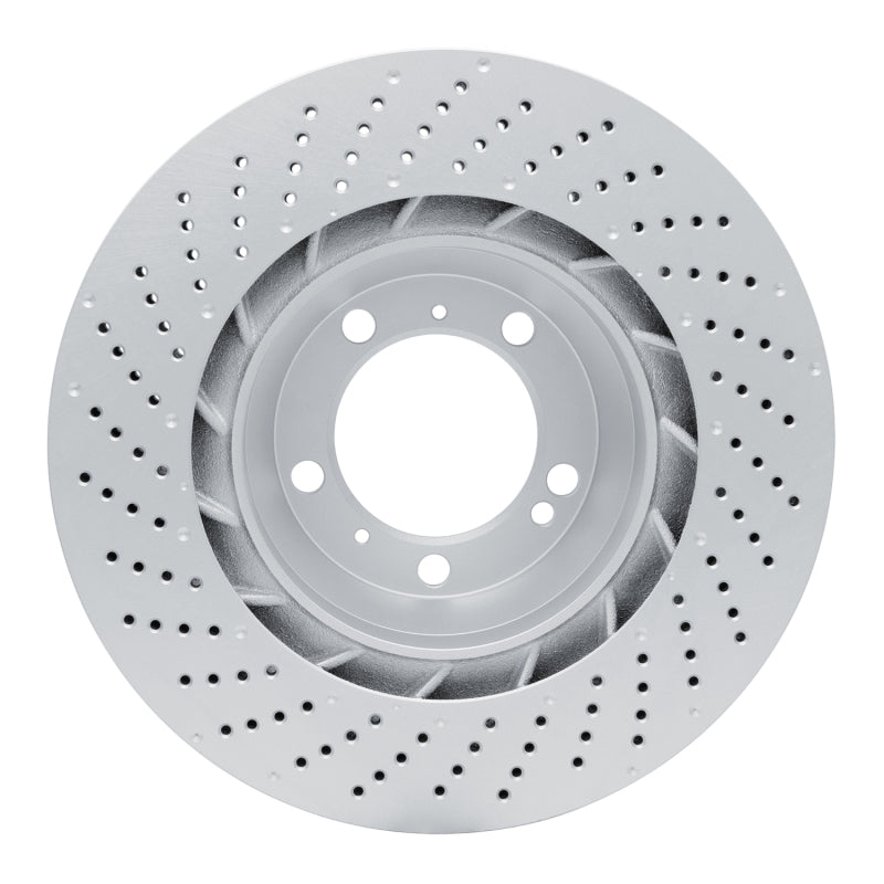 DFC 10-23 Porsche 911 Right Rear Drilled Brake Rotor