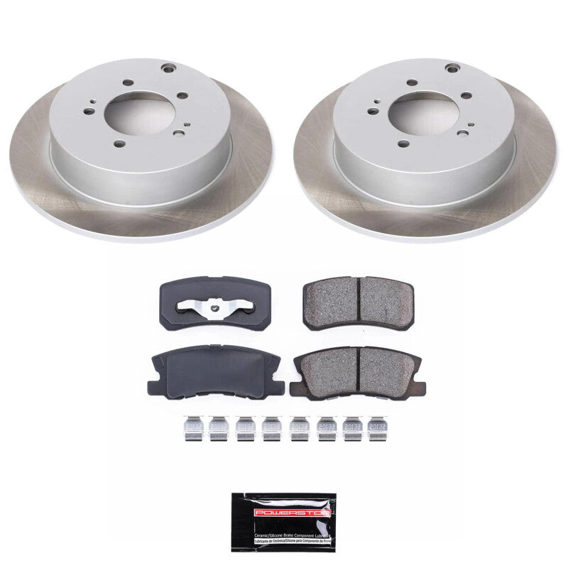PowerStop Power Stop 07-13 Mitsubishi Outlander Rear Semi-Coated Rotor Kit