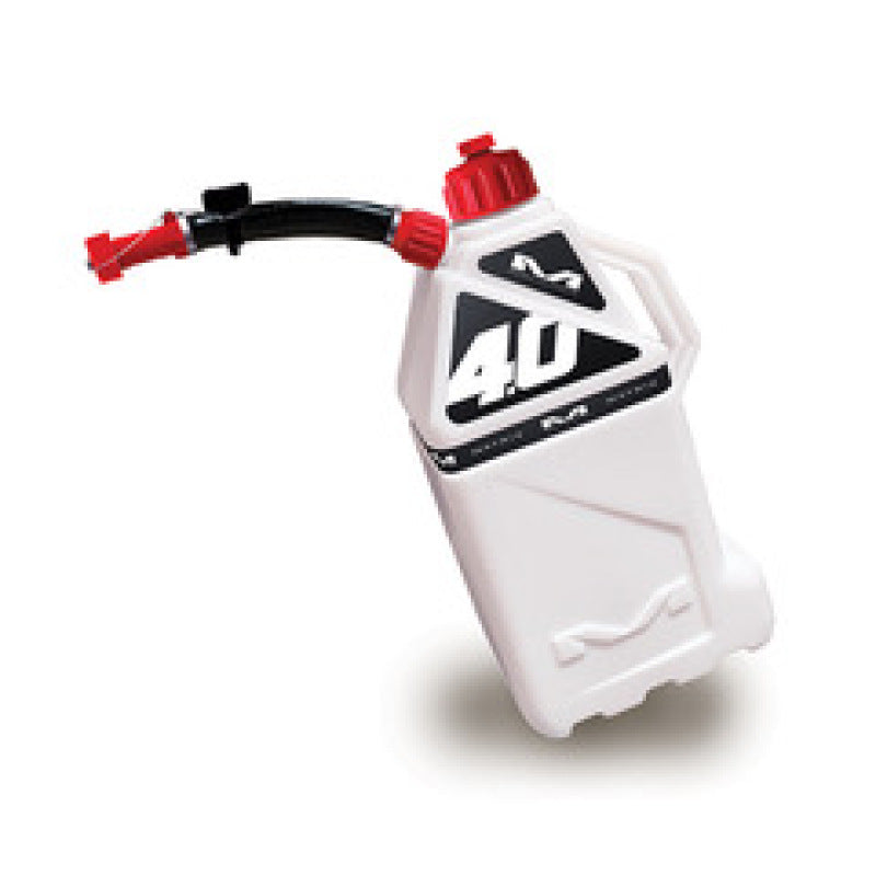 Matrix Concepts M4 0.4 Gallon Utility Can White-Black