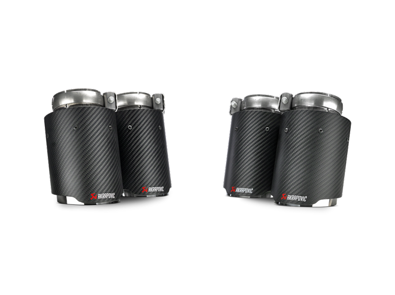 Akrapovic Akrapovic 14-17 BMW M3/M4 (F80/F82) Tail Pipe Set (Carbon)