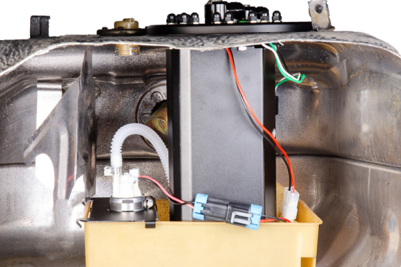 Radium Engineering Mazda RX7 FD Fuel Hanger Surge Tank Ti Automotive E5LM - Pumps Not Included