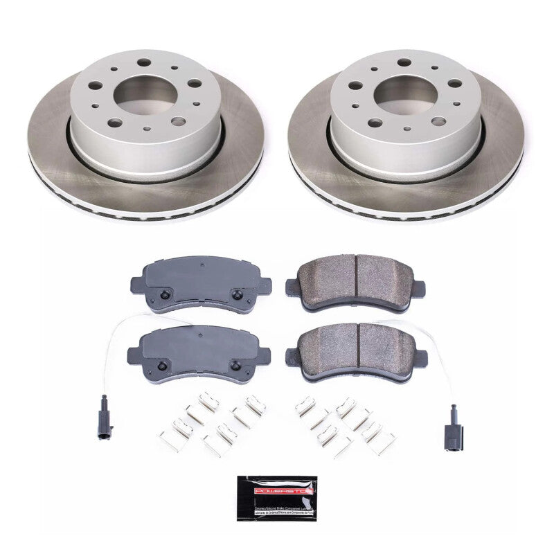 PowerStop Power Stop 14-15 Ram ProMaster 3500 Rear Semi-Coated Rotor Kit