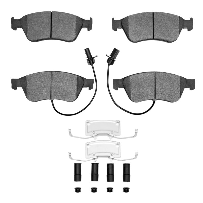 R1 Concepts R1 04-11 Audi A8 Front Semi Met Pads & Hardware Kit