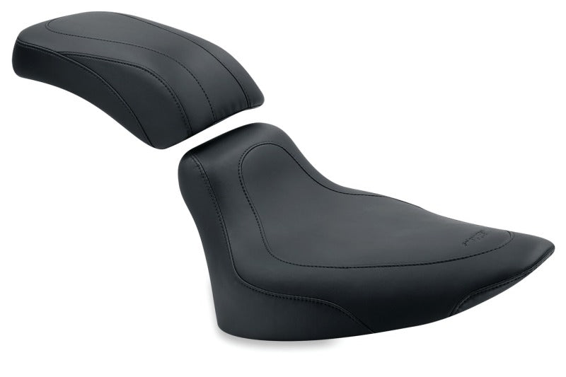 Mustang Motorcycle Mustang 84-06 Harley Standard Rear Tire Harley Tripper Passenger Seat - Black