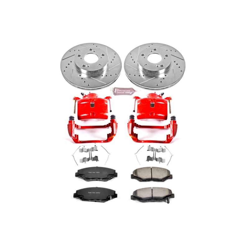 PowerStop Power Stop 02-04 Honda CR-V Front Z36 Truck & Tow Brake Kit w/Calipers