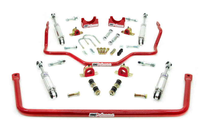UMI Performance 73-87 GM C10 Handling Kit Stage 1.5 Viking Shocks - Red