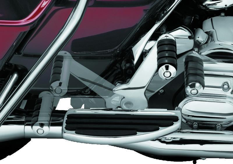 Kuryakyn Adjustable Passenger Pegs 07-09 Chrome